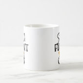 Ich spreche fließend Katze humorvolles liebliches Kaffeetasse (Mittel)