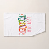 Ich spreche fließend Kleinkind - Mama, Geschenk de Badhandtuch Set (Handtuch)