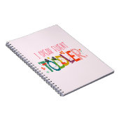 Ich spreche fließend Kleinkind - Mama, Geschenk de Notizblock (Rechte Seite)