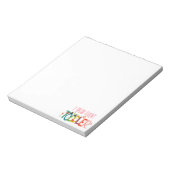 Ich spreche fließend Kleinkind - Mama, Geschenk de Notizblock (Rotiert)