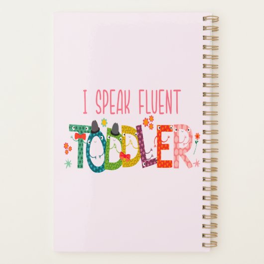 Ich spreche fließend Kleinkind - Mama, Geschenk de Planer (Rückseite)