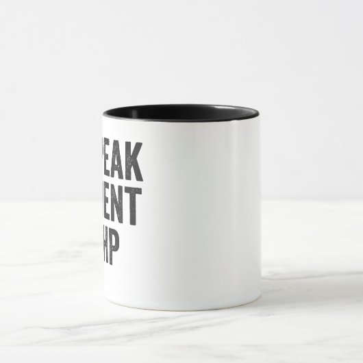 Ich spreche fließend PHP Funny Coding Geek Program Tasse (Zentrum)