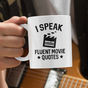 Ich spreche fließend Video Quotes Kaffeetasse