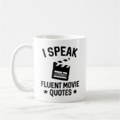 Ich spreche fließend Video Quotes Kaffeetasse (Links)