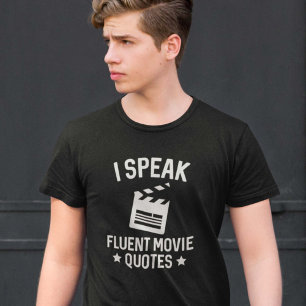 Ich spreche fließend Video Quotes T-Shirt