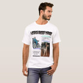 Ich spreche fließend Woof T-Shirt (Vorne ganz)