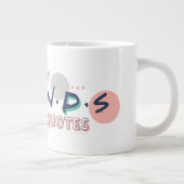Ich spreche fließende FREUNDS™-Zitate Jumbo-Tasse (Rechts)