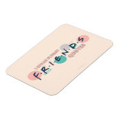 Ich spreche fließende FREUNDS™-Zitate Magnet (Linke Seite)