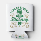 Ich spreche Fluent Blarney St Patricks Day Irish Dosenkühler (Rückseite)