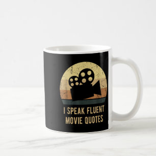 Ich spreche Fluent Movie Quotes Vintag Funny Movie Kaffeetasse