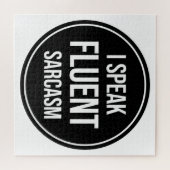 Ich spreche Fluent Sarcasm Puzzle (Horizontal)