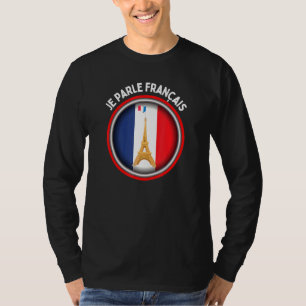 Ich spreche Französisch - Zweisprachiges Französis T-Shirt