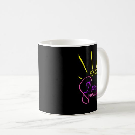 Ich spreche Funny Kamala Harris 2 Kaffeetasse (VorderseiteRechts)