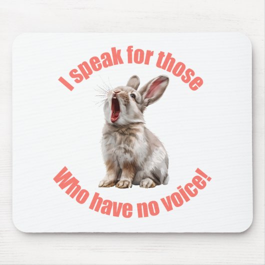 Ich spreche für diejenigen, die keine Tasse von Ha Mousepad (Vorne)