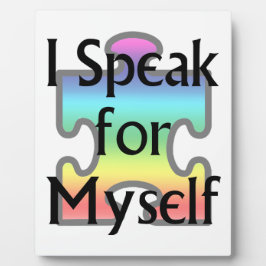 Ich spreche für mich fotoplatte