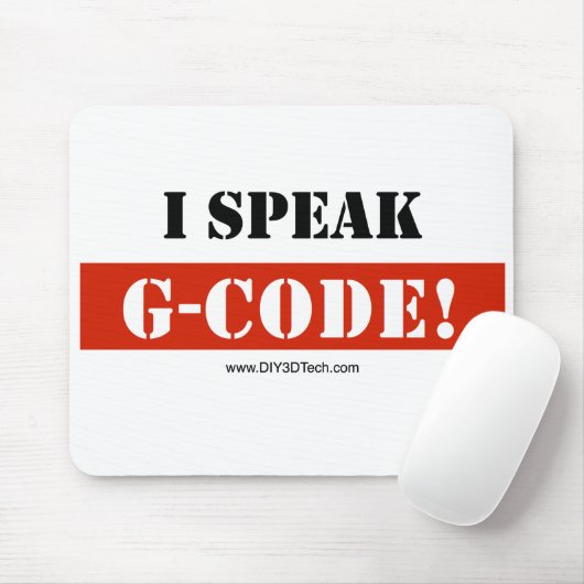 Ich spreche G-Code Mousepad (Mit Mouse)