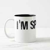 Ich spreche gerade, Kamala Harris, ich spreche Zweifarbige Tasse (Links)