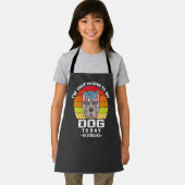 Ich spreche heute nur mit meinem Hund Schürze (Insitu)