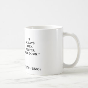 Ich spreche immer besser sich hinlegen (James Kaffeetasse