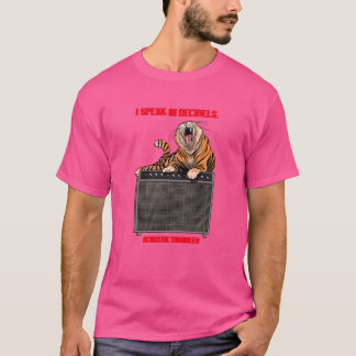 Ich spreche in Decibels T-Shirt