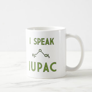 Ich spreche IUPAC Kaffeetasse