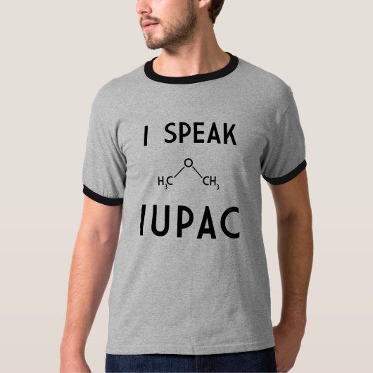 Ich spreche IUPAC T-Shirt (Vorderseite)