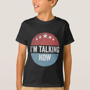 Ich spreche jetzt von Trump Kamala Präsident Debat T-Shirt