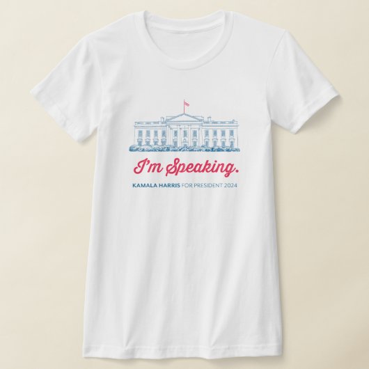 Ich spreche Kamala Harris für den T - Shirt des Pr (Ablage )
