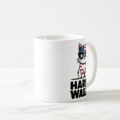 Ich spreche Kamala Harris Präsident Comma La Ameri Kaffeetasse (VorderseiteRechts)