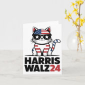 Ich spreche Kamala Harris Präsident Comma La Ameri Karte (Gelbe Blume)