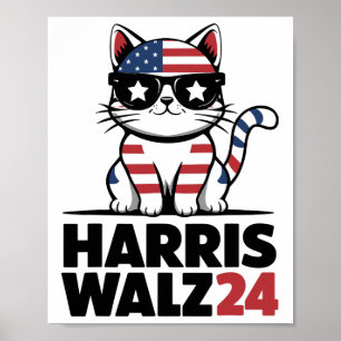 Ich spreche Kamala Harris Präsident Comma La Ameri Poster