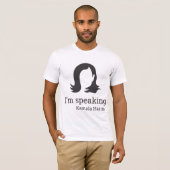 Ich spreche - Kamala Harris T-Shirt (Vorne ganz)