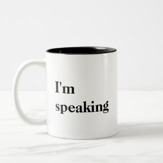 Ich spreche - Kamala Harris Tasse