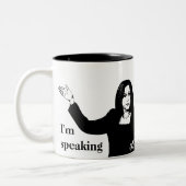 Ich spreche - Kamala Harris Tasse (Links)