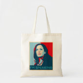 Ich spreche Kamala Harris Tragetasche (Vorne)