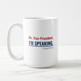 Ich spreche Kamala Harris Vizepräsidentin 2020 Kaffeetasse