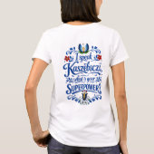 Ich spreche Kaszëbsczi T-Shirt (Rückseite)
