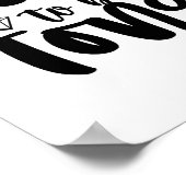 Ich spreche meinen Geist Inspiration Courage Hones Poster (Ecke)