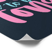 Ich spreche meinen Geist Inspiration Courage Hones Poster (Ecke)