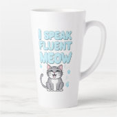 Ich spreche Meow Kaffee Tasse 15oz (Rechts)
