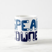 Ich spreche Mewnese Kaffeetasse (Mittel)