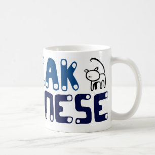 Ich spreche Mewnese Kaffeetasse