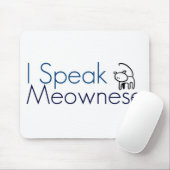 Ich spreche Mewnese Mousepad (Mit Mouse)