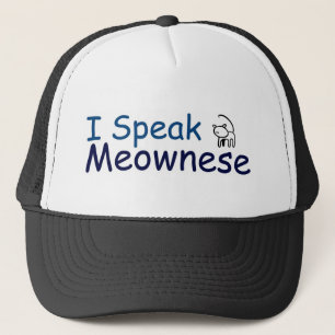 Ich spreche Mewnese Truckerkappe
