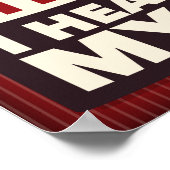 Ich spreche mit meinen Händen, ein ASL-Klassenpost Poster (Ecke)