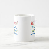 Ich spreche mit mich kaffeetasse (Mittel)