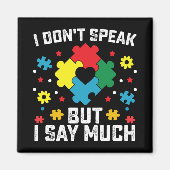 Ich spreche nicht, aber ich sage viel Aufklärung ü Magnet (Vorne)