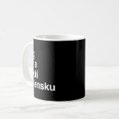 Ich spreche nicht Isländisch Kaffeetasse (Vorderseite Links)