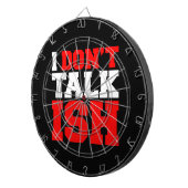 Ich spreche nicht über ISH Dartscheibe (Vorderseite rechts)