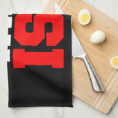 Ich spreche nicht über ISH Geschirrtuch (Viertel Falte)